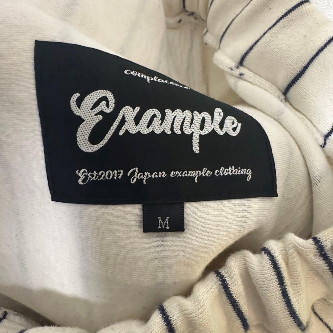 EXAMPLE ベースボール　セットアップ　サルエルパンツ　ゲームシャツ