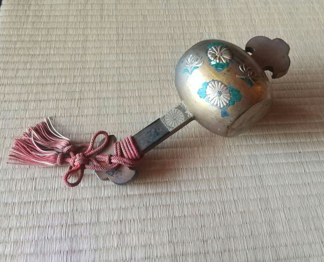 骨董 打出の小槌！木製 来福