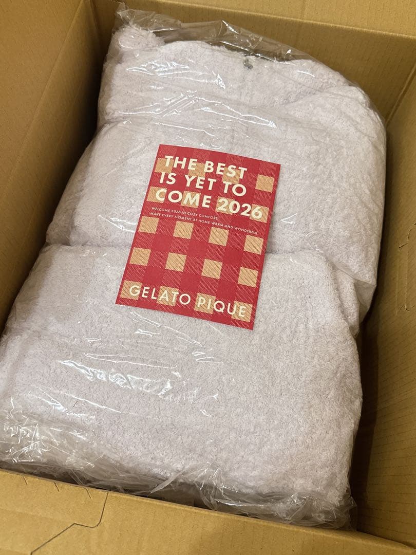 ジェラピケ 2026 福袋 A もこもこ 上下2点セット