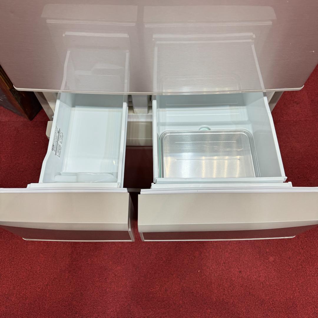 東京23区送料無料　美品東芝5ドア冷蔵庫　426L製氷機有　GR-J43G