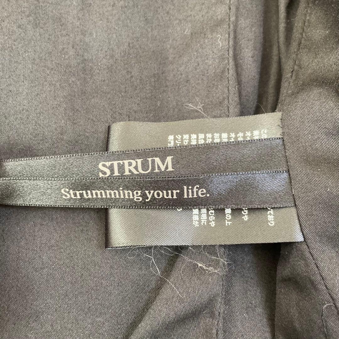 STRUM ストラム　馬革　レザーライダース　ホース　元バックラッシュ　黒