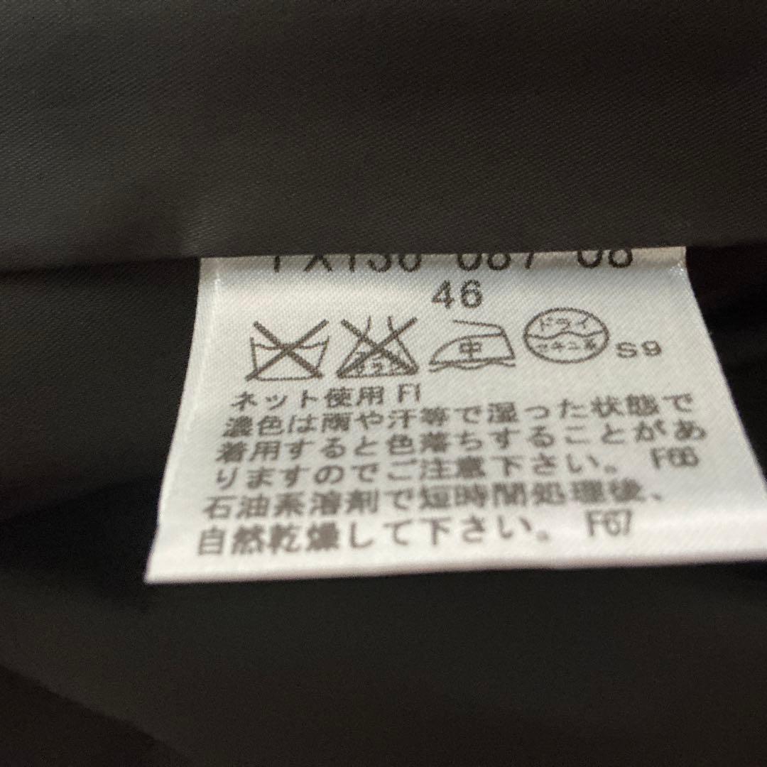 バーバリースカート、シルク100%グレーチェック未使用