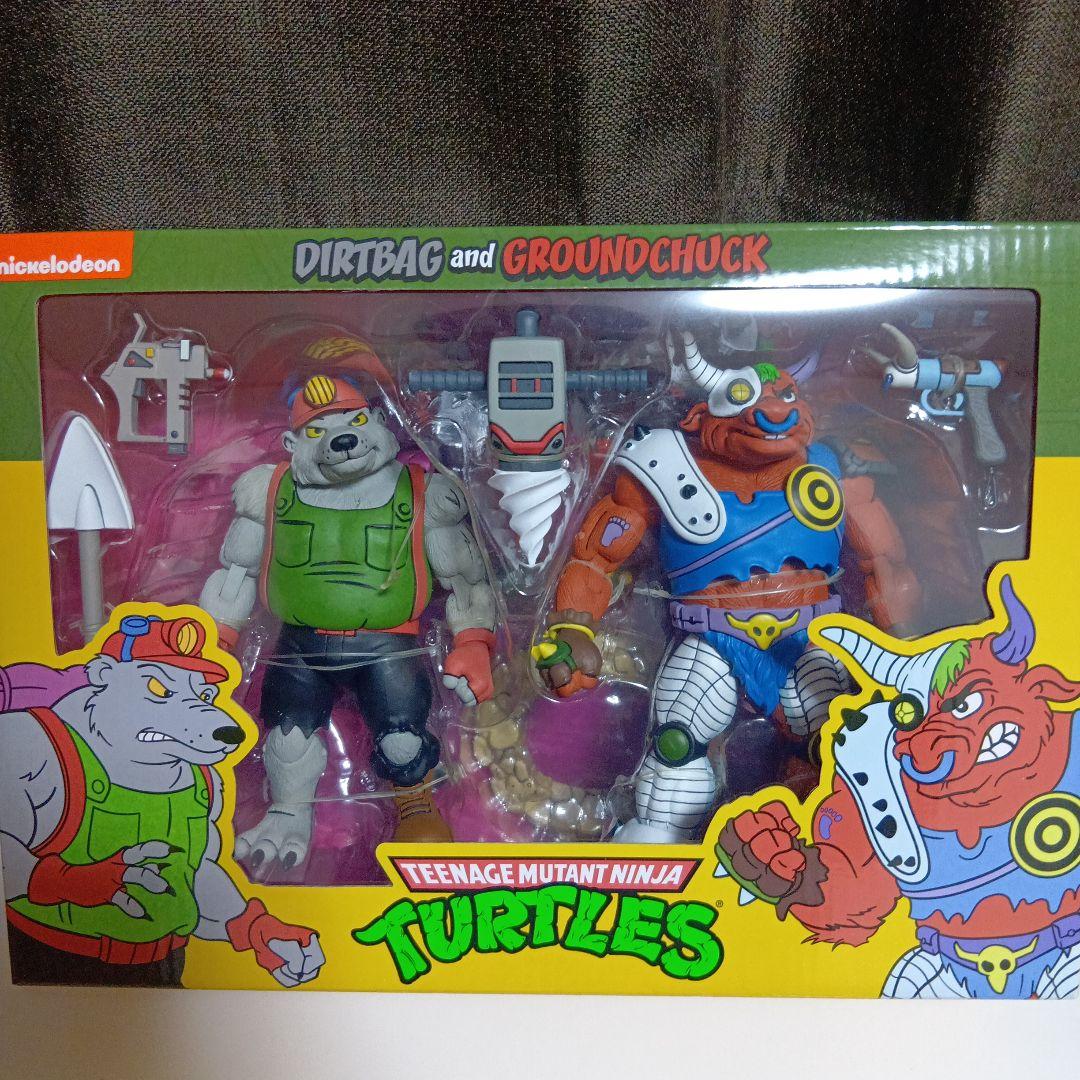 ネカ　ミュータントタートルズ　ダートバッグ＆グランドチャック　neca TMNT