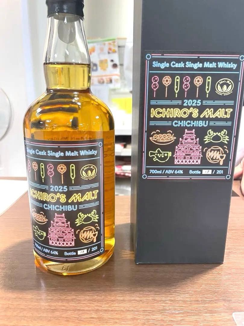 イチローズモルト　関西限定ラベル　シングルカスク　シングルモルト　201本限定