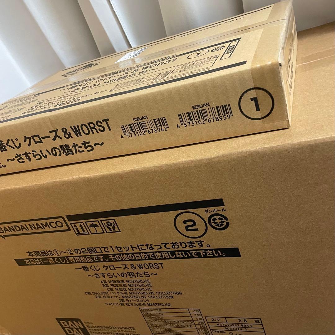 1ロット81点一番くじクローズ&WORSTさすらいの鴉たち販促物くじ券フィギュア