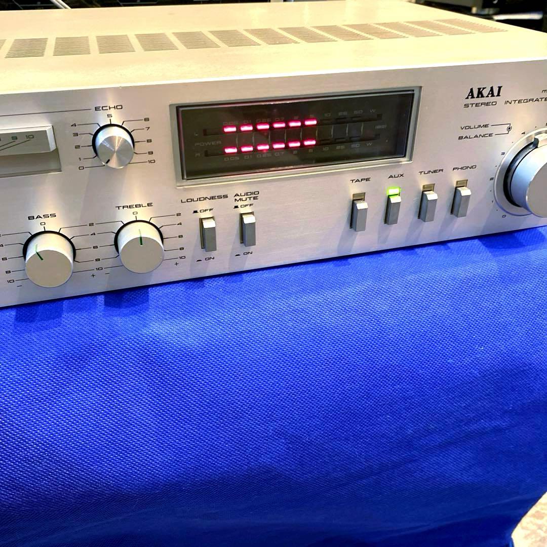 AKAI プリメインアンプ AM-U33 アカイ 動作良好