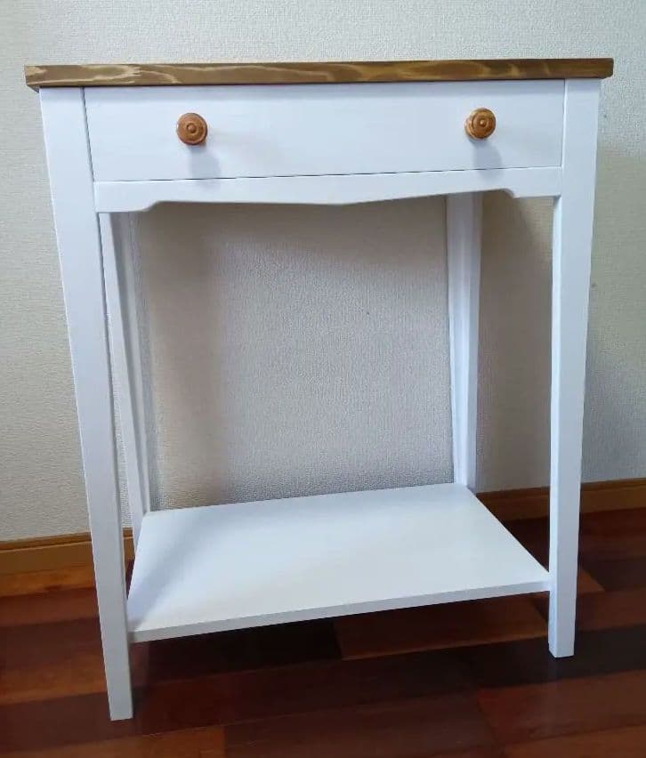 最終価格＊カントリー家具＊ミニテーブル＊ホワイト