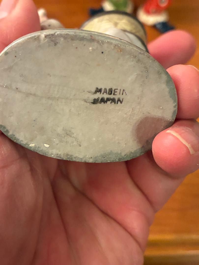 ビンテージ50s ミッドセンチュリー ジェスチャー　ハーレクイン　ピエロ　レトロ