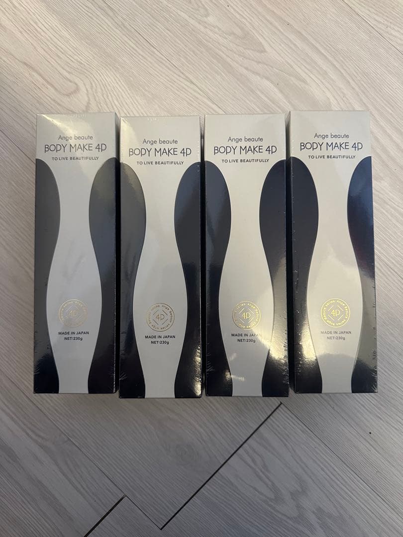 ま*る様 BODY MAKE 4D ボディクリーム 4本セット
