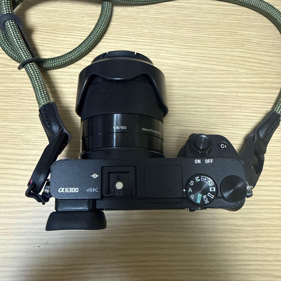 最終価格SONY α6300 ミラーレスカメラ 単焦点レンズ×3 バッテリー×2