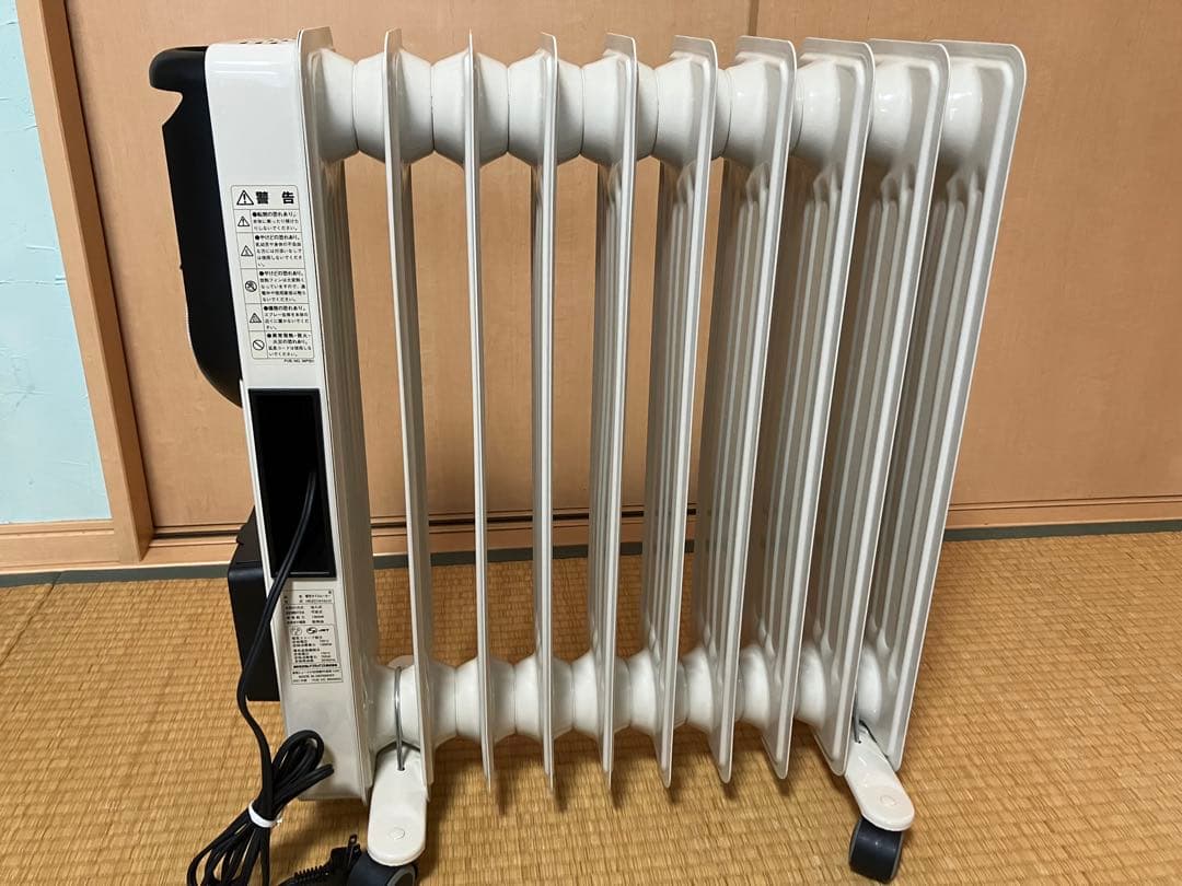 DBK セラミックヒーター付オイルヒーター　2021年製HEZC13/10JCH