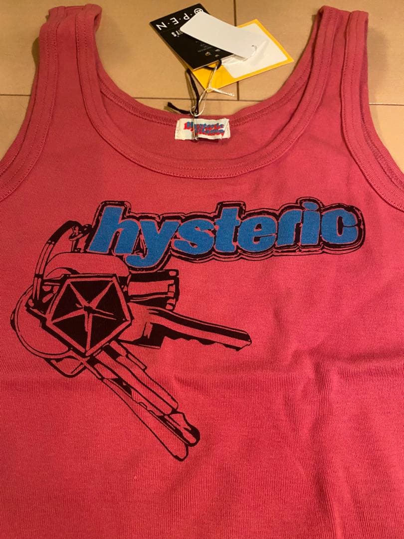 新品　初期ヒステリックグラマー '90 グラフィックロゴ　タンクトップ　Y2K