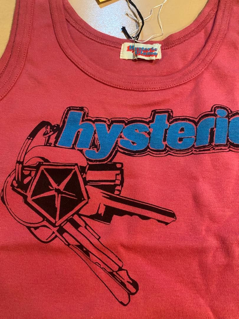 新品　初期ヒステリックグラマー '90 グラフィックロゴ　タンクトップ　Y2K