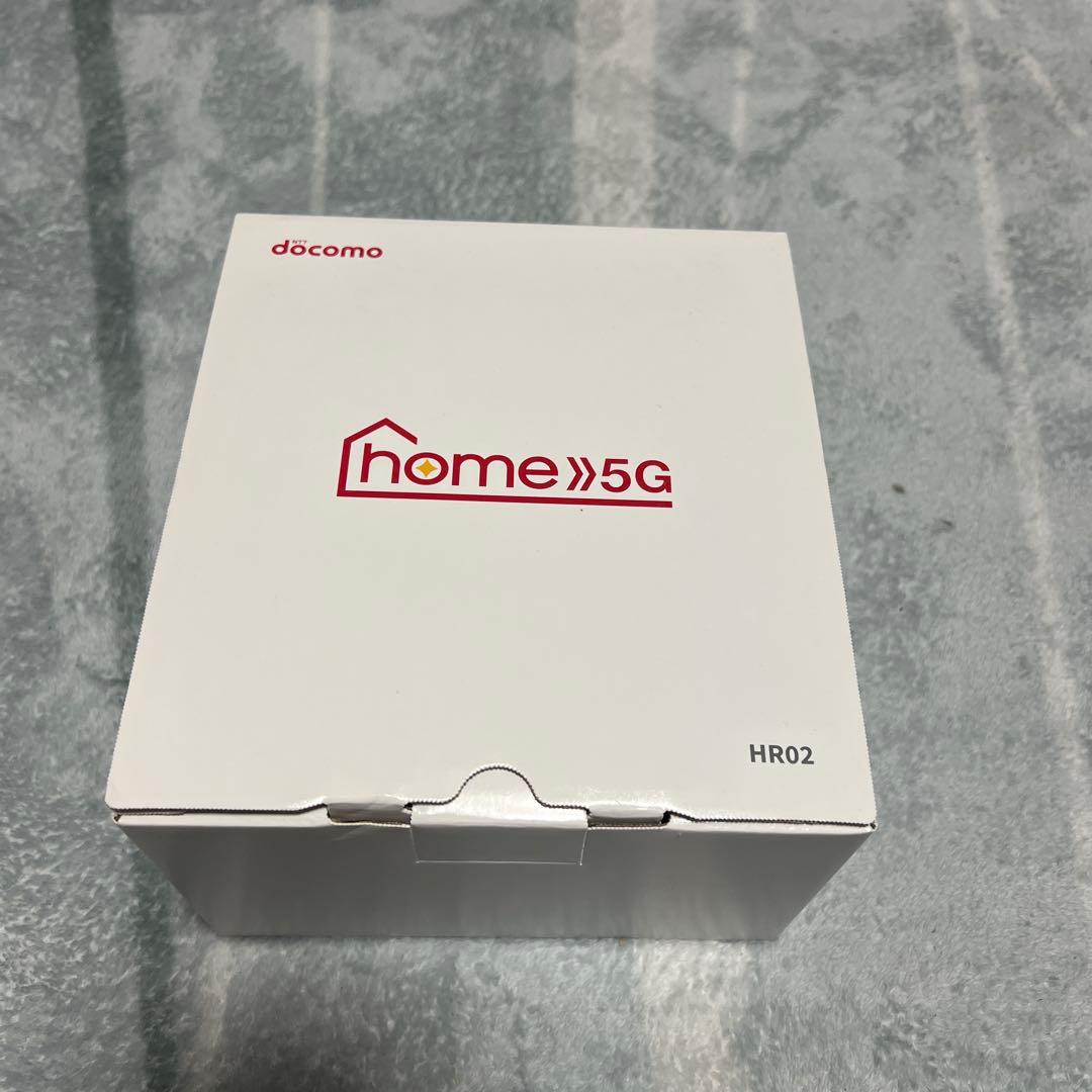 docomo  5G HR02 ダークグレー