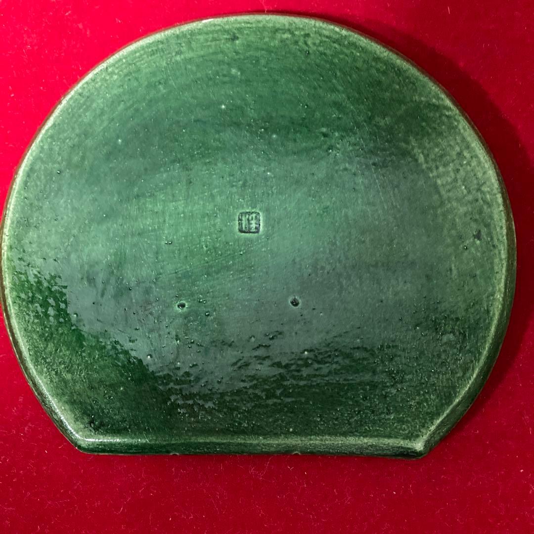 茶道　夜咄　短溪　雀瓦3点