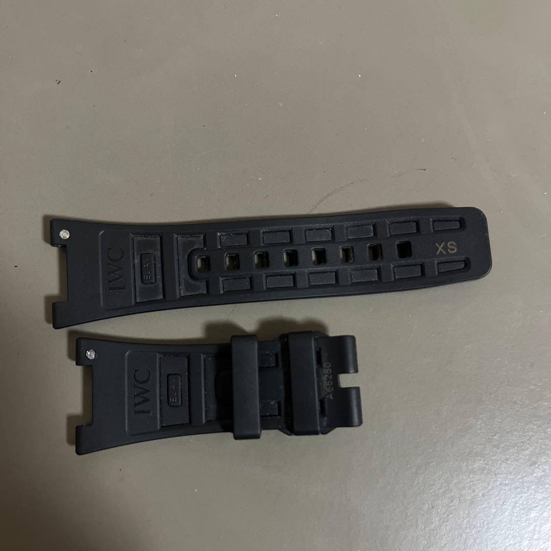 IWC 純正 インヂュニア ラバーベルト