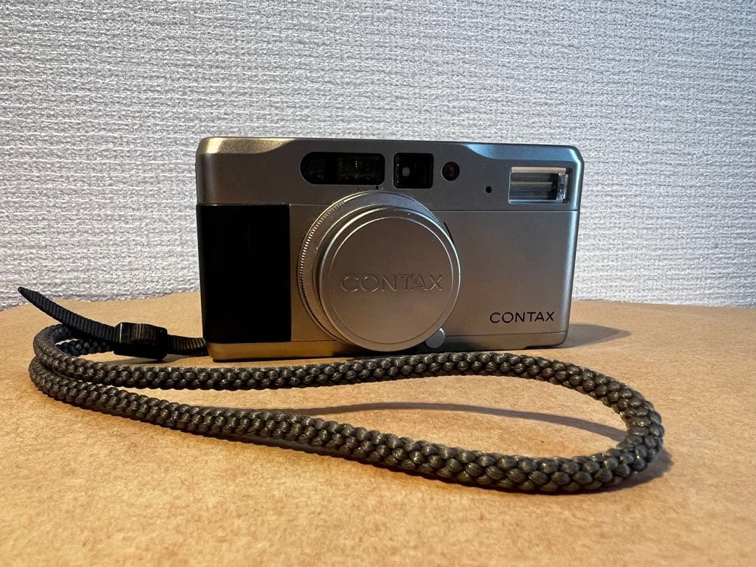 CONTAX TVS 中古 純正レンズキャップ、フード、プロテクター付き　箱なし