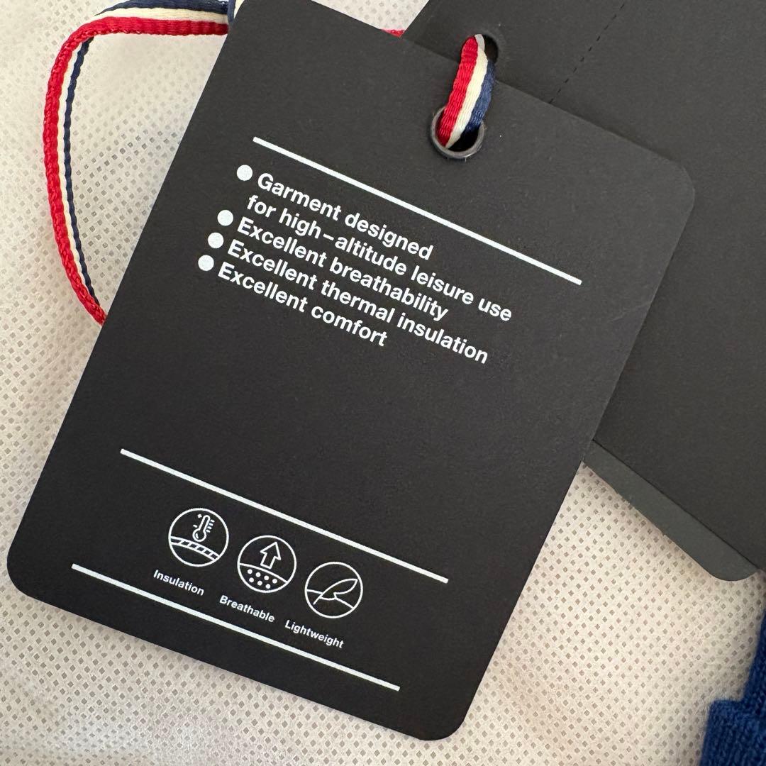 週末値下げ 新品 モンクレール グルノーブル ニット帽 ブルー系　正規品