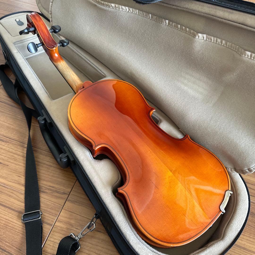 SUZUKI 3/4バイオリン 本体 弓　ケース付き