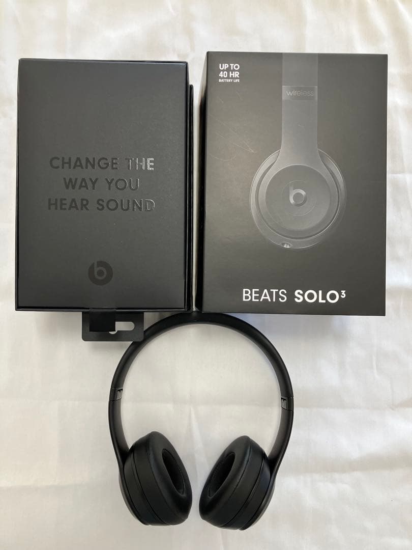 美品　BEATS SOLO3 ワイヤレスヘッドホン