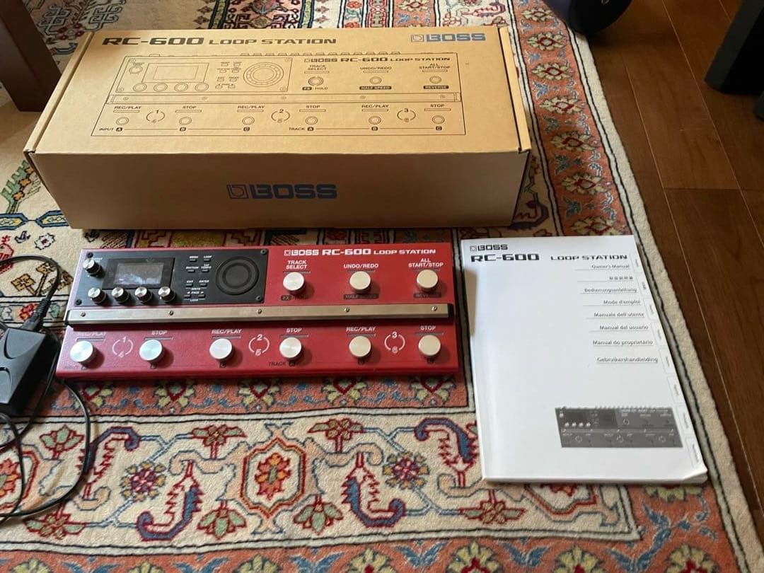 BOSS /RC-600ギタールーパー RC600 (ペダルキャップ付)