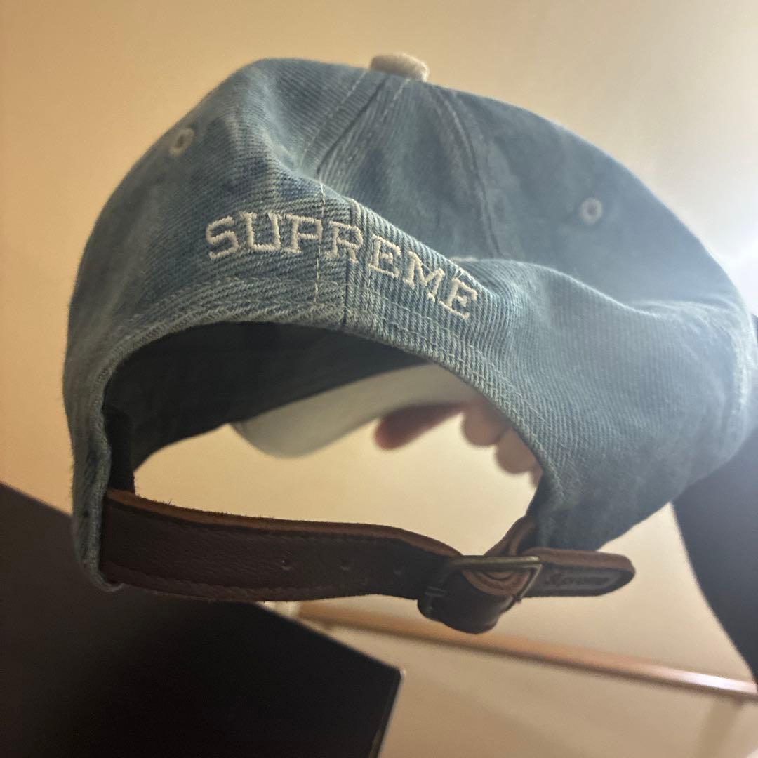 Supreme sロゴキャップ