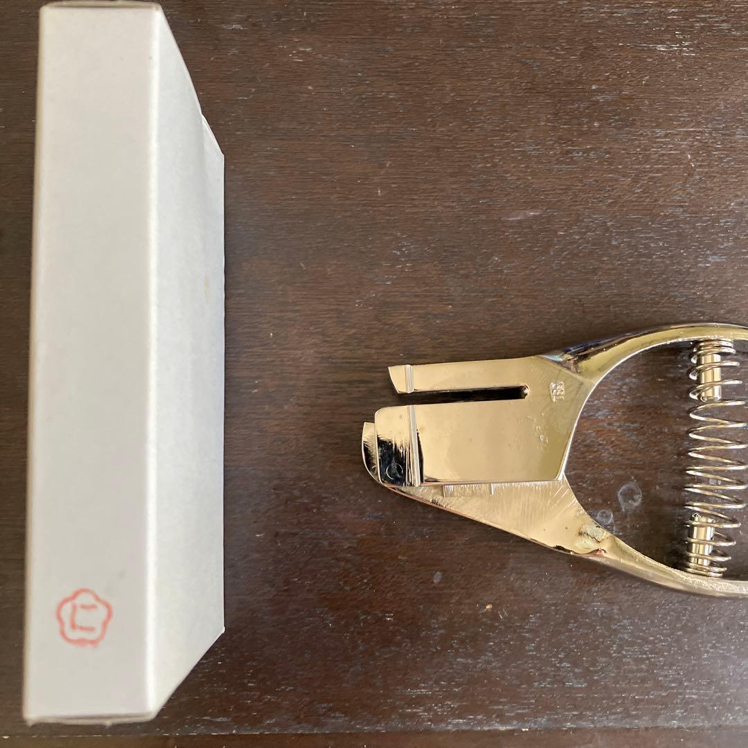 車内改札鋏　ほぼ新品