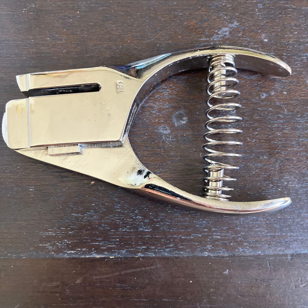 車内改札鋏　ほぼ新品