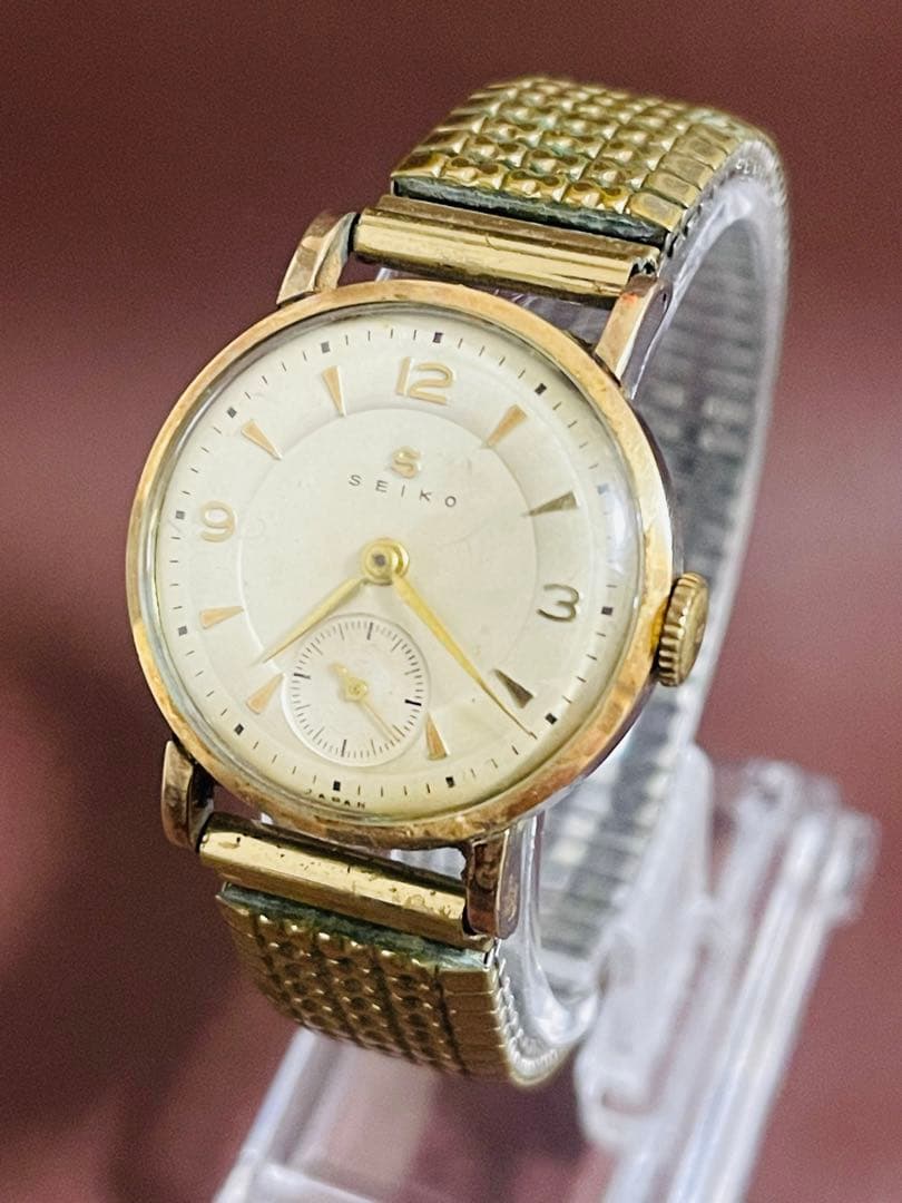 SEIKO セイコー植字Sマーク スモールセコンド