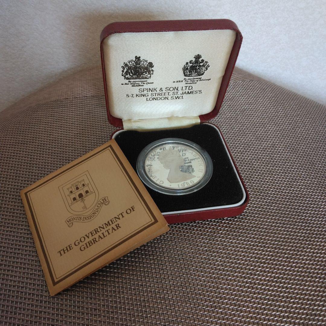 ハ*ン様 GIBRALTAR ELIZABETH II CROWN 銀貨 198