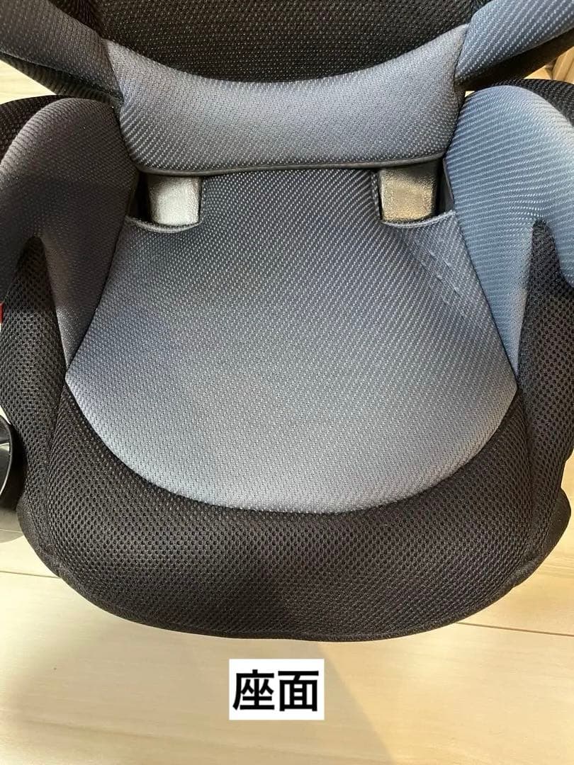 【最終価格】美品Apricaジュニアシート エアライド ブラックグレー