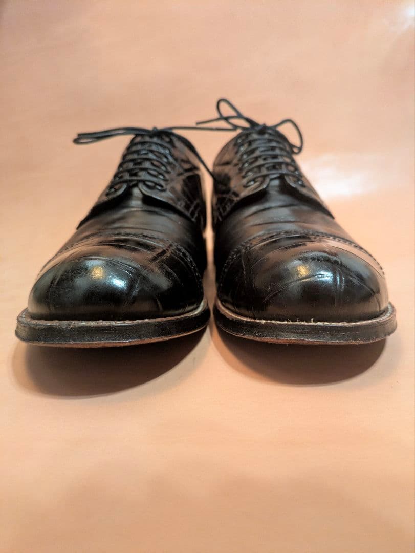 STACY ADAMS キャップトゥ クロコダイル US9.5D