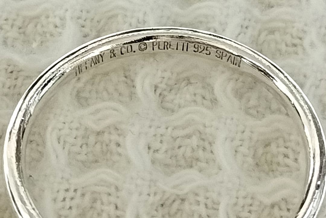 Tiffany &Co. エルサペレッティ カーブドバンド リング シルバー