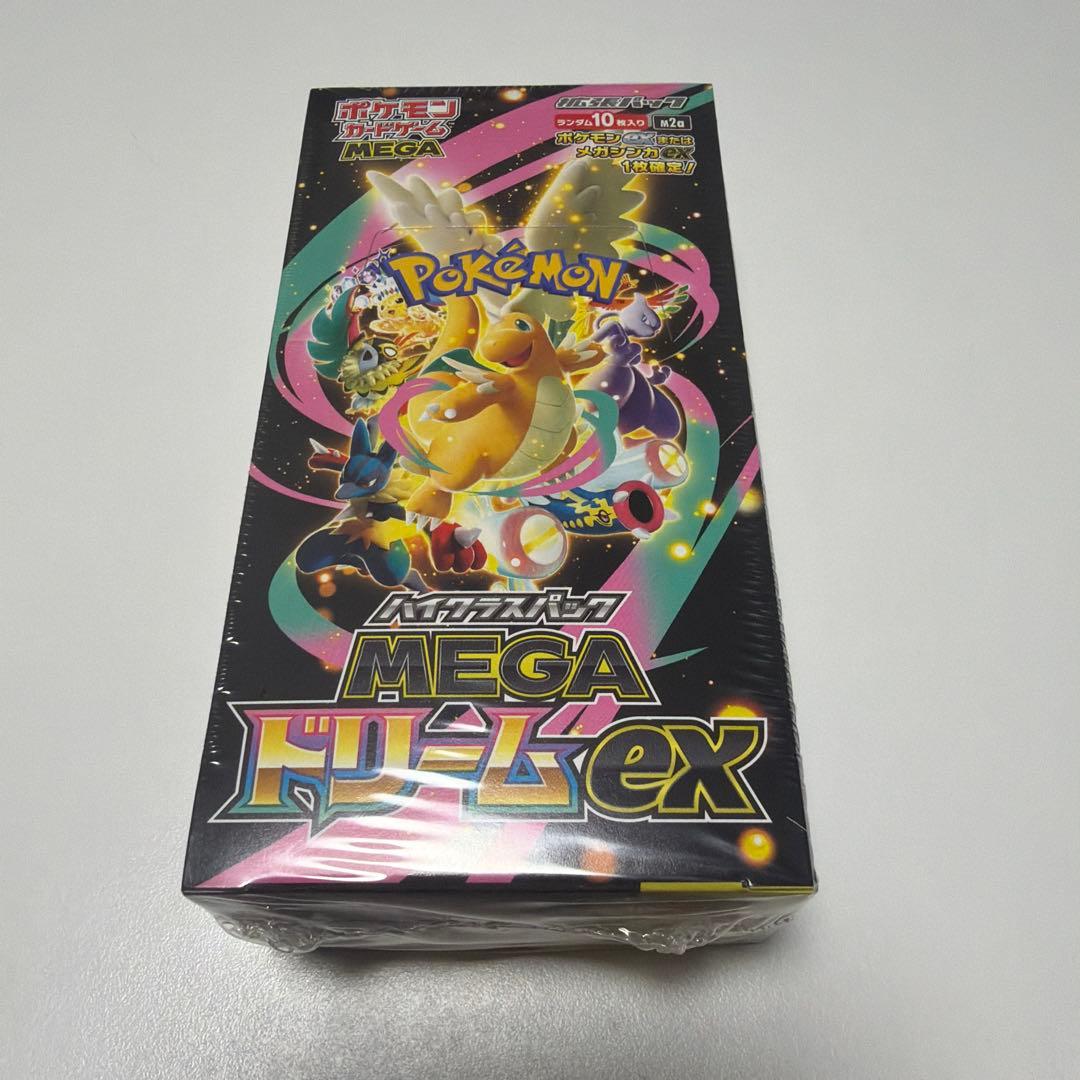 ポケモンカードゲーム MEGA ドリームex 1BOXシュリンク有り未開封