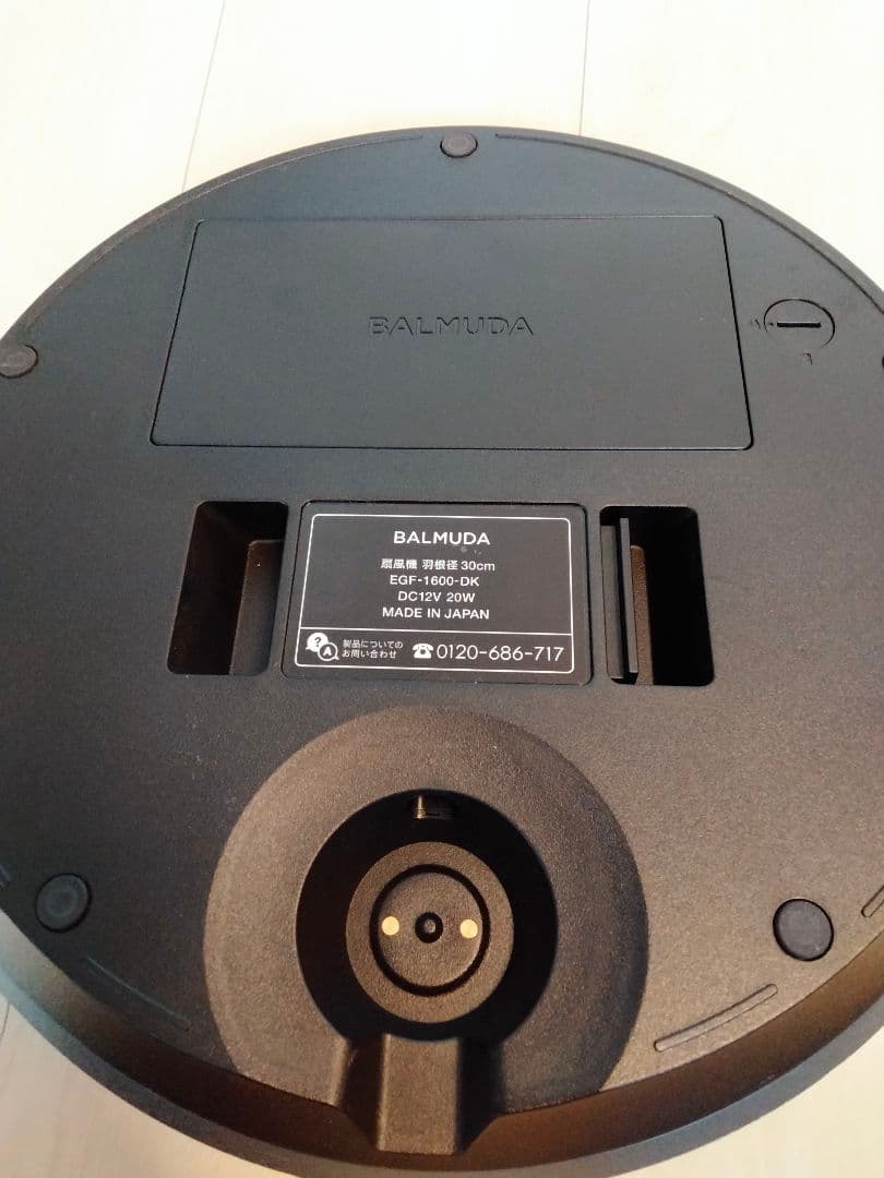 バルミューダ グリーンファンEGF-1600-DK