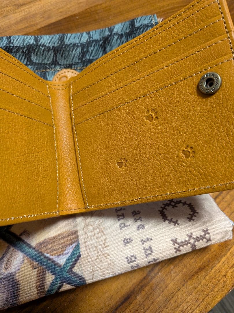 わちふぃーるど　ダヤン　財布　新品　本革