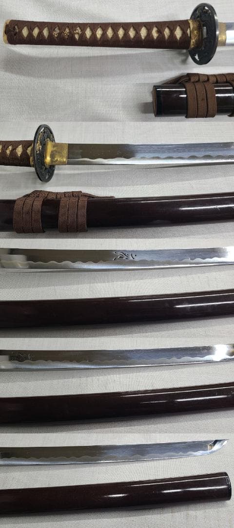 模造刀 拵え 龍 梵字 日本刀 アンティーク コレクション 0316