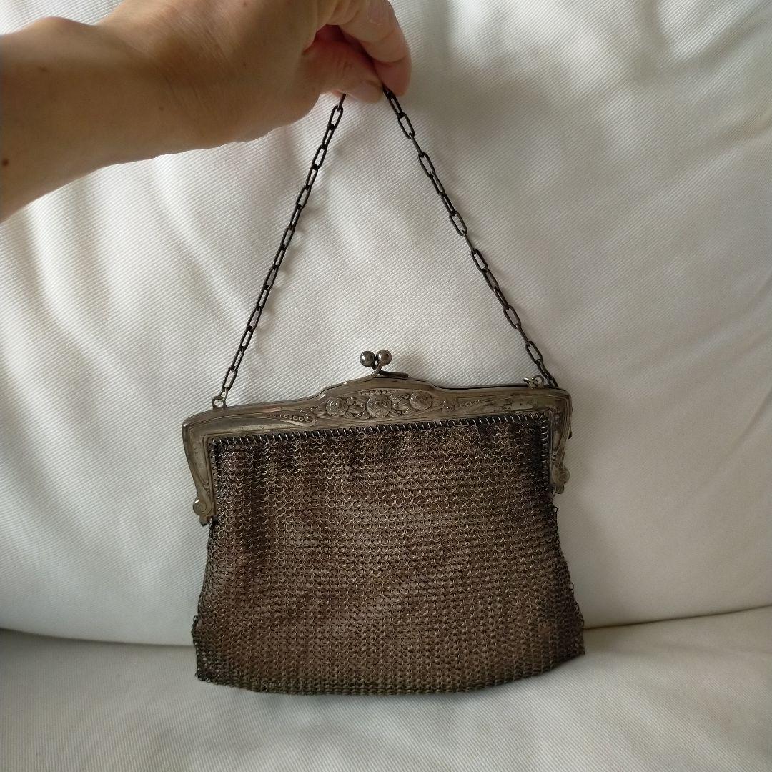 フランスアンティーク　バッグ　値下げ交渉可