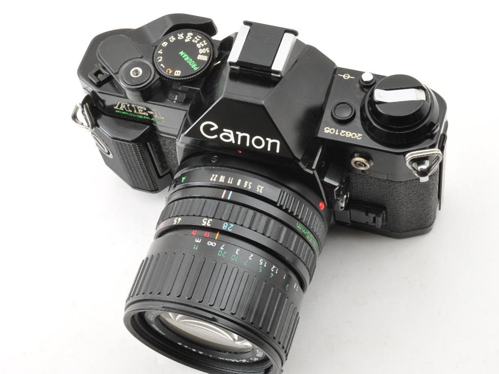 キヤノン AE-1 PROGRAM ブラック NFD 28-55mm 動作確認済