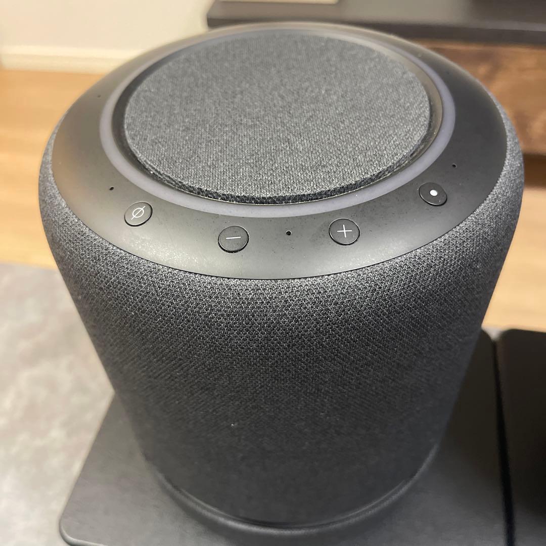 エコースタジオ　スマートスピーカー グレー 2台セット