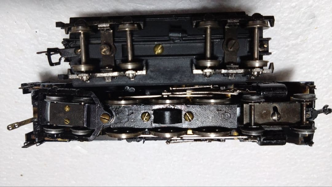 HOゲージ、 カツミ C62蒸気機関車、(モーター交換メンテナンス済)中古品