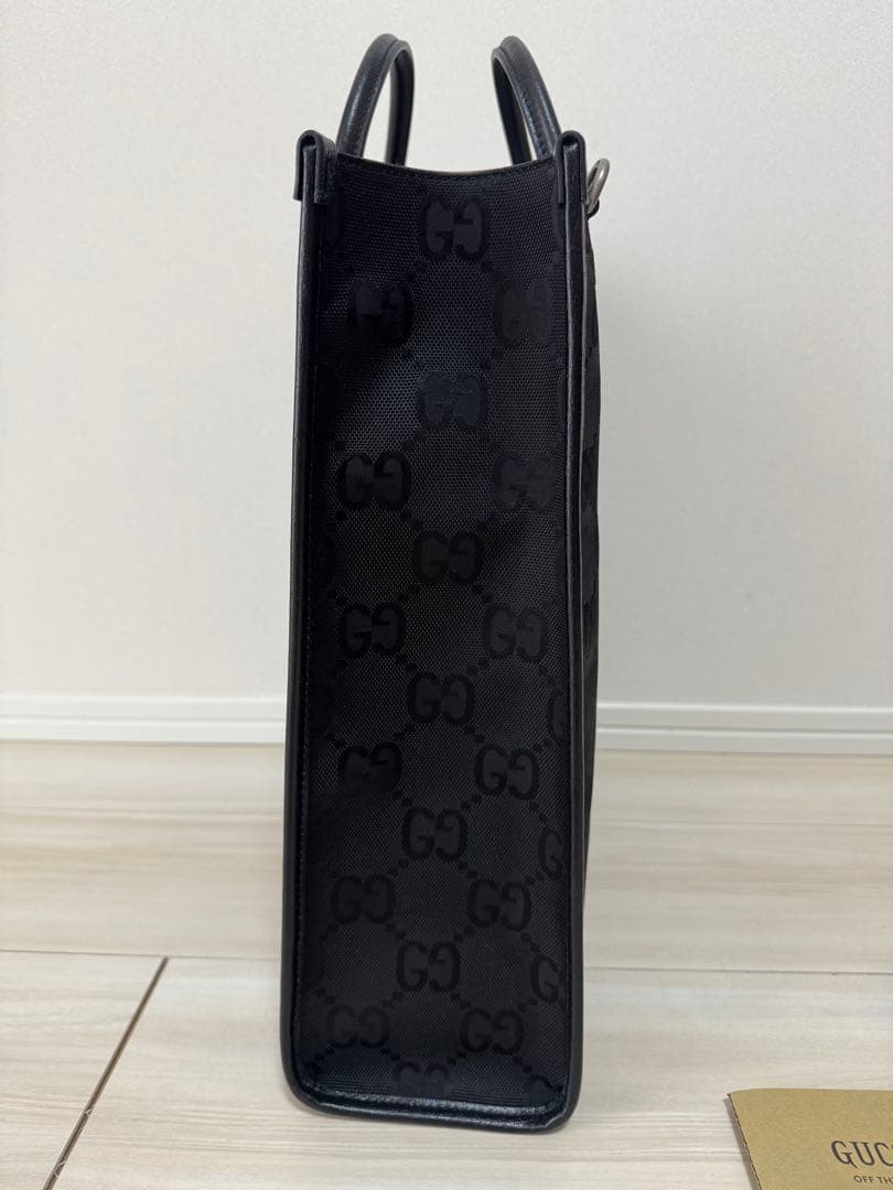 【極美品】グッチ　GUCCI ブラック ビジネス　トートバッグ