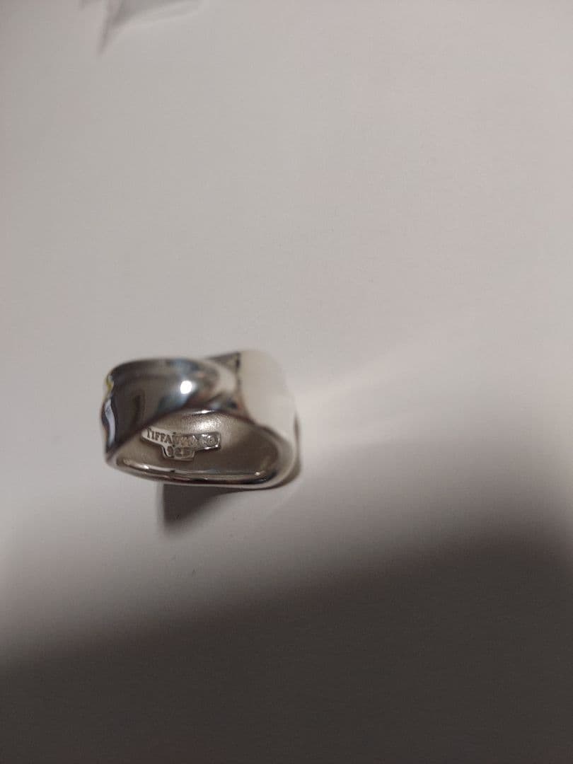 ティファニー リング リーフ Tiffany 7号