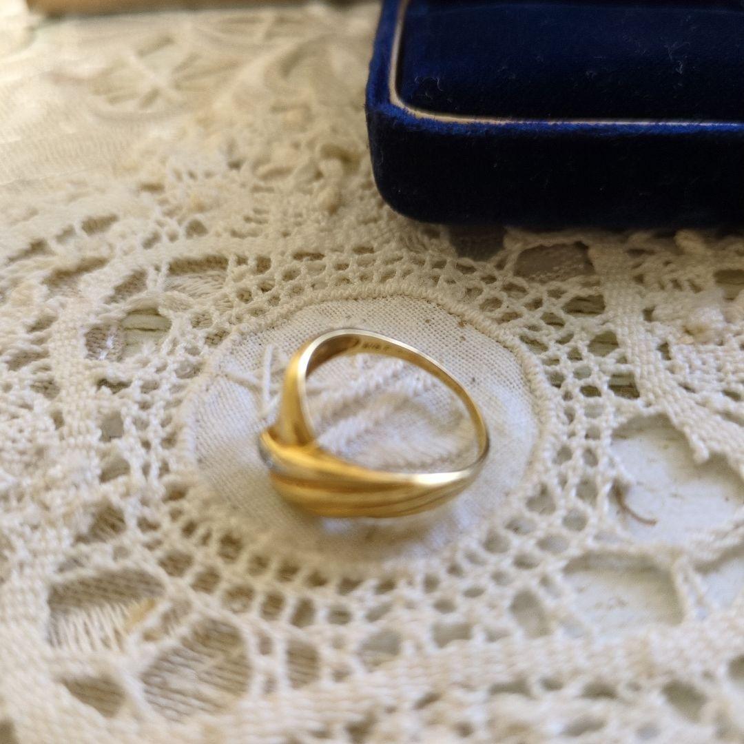 モ*ャ様 ヴィンテージ✾ゴールド ツイストデザイン リング