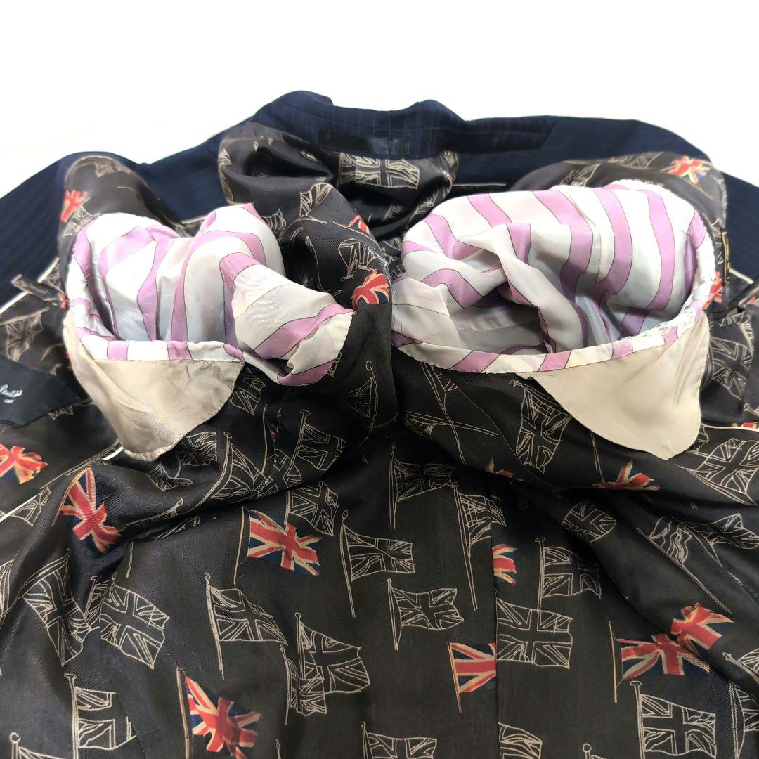 Paul Smith テーラード ベスト ロロピアーナ 紺　セットアップ