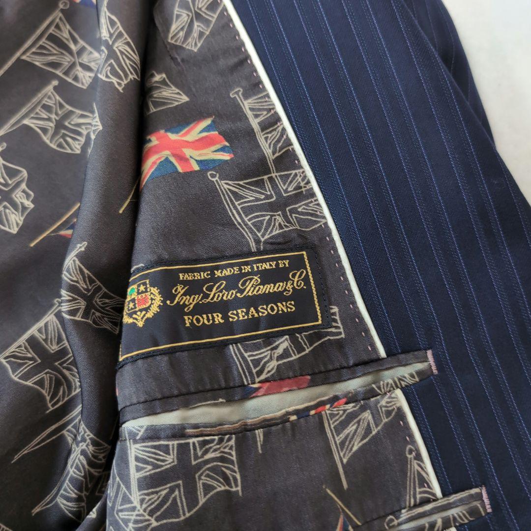 Paul Smith テーラード ベスト ロロピアーナ 紺　セットアップ