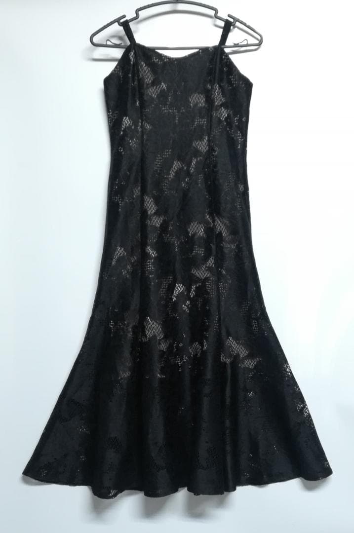 etoll. 結婚式 ワンピース 3wayシフォンボレロ&レースキャミドレス M