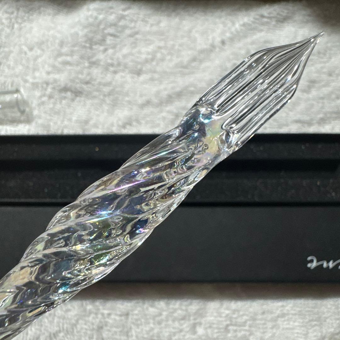 aunガラスペン　レースしゃぼん玉泡(FM)[新品未使用]