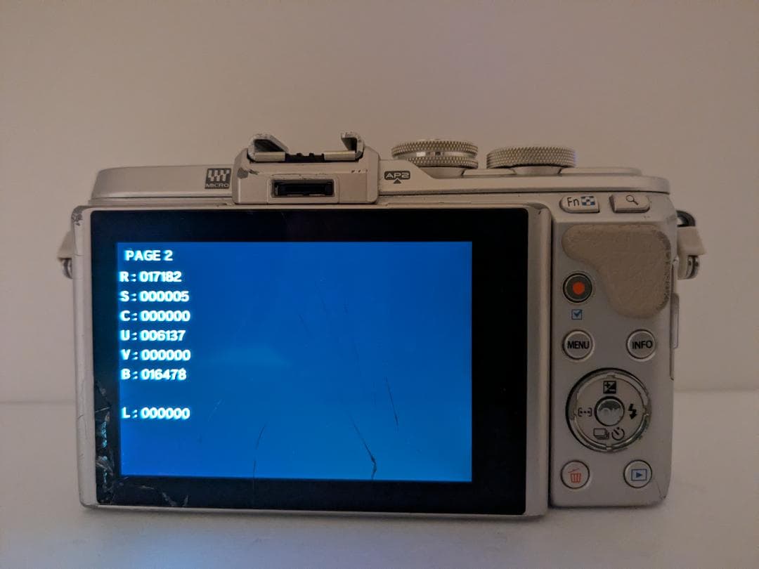 オリンパス OLYMPUS PEN E-PL8 ボディ完動品 #310c