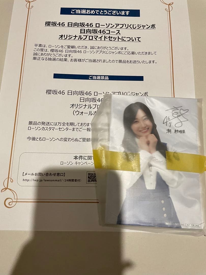 日向坂46オリジナルブロマイドセット